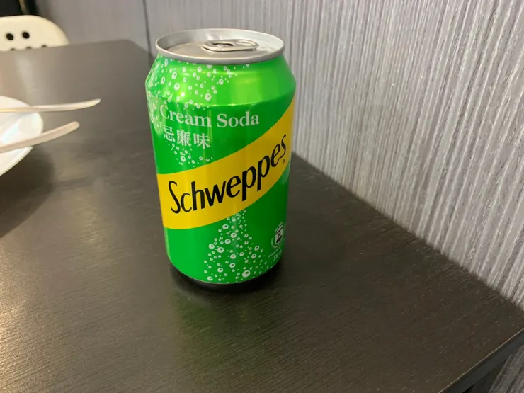 香港的玉泉cream soda很好喝