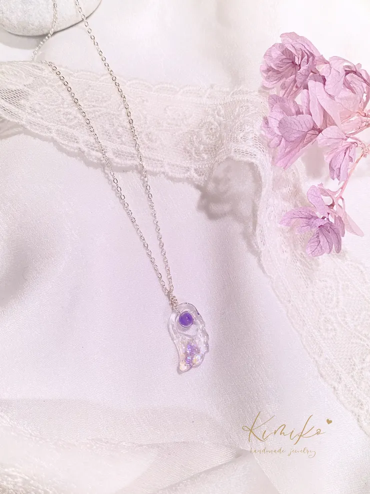 Kimiko原創設計-天使之翼七脈輪項鍊