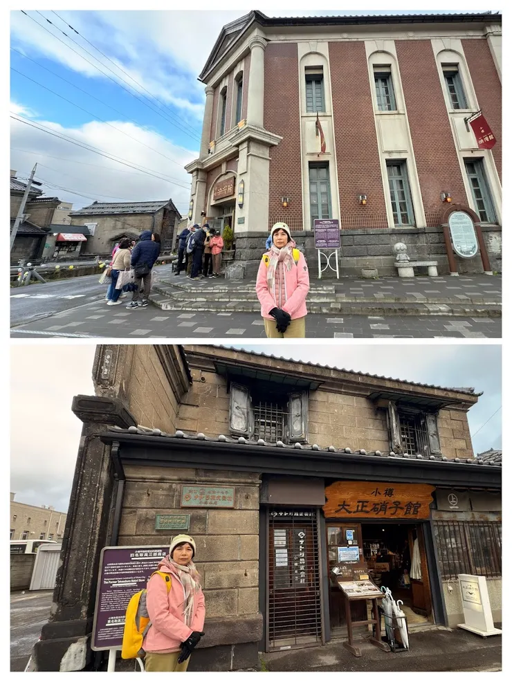 小樽浪漫館和大正硝子館都是賣玻璃製品