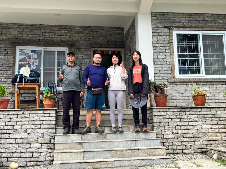 左1 -Chubanatz  左2-Ganesh(嚮導)