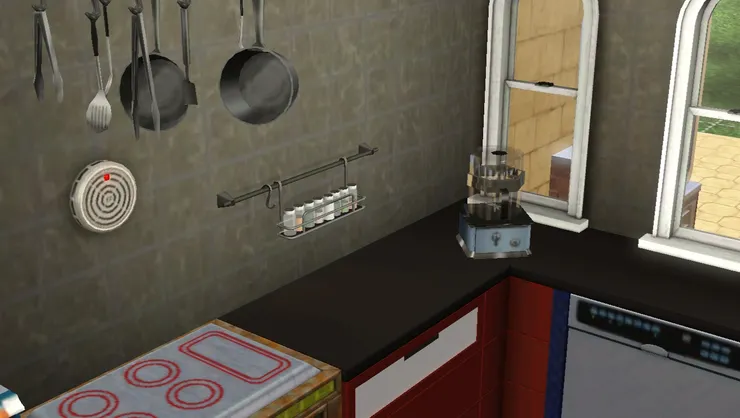 煮食和洗滌的設施用品應有盡有。對我來說吃相當重要。