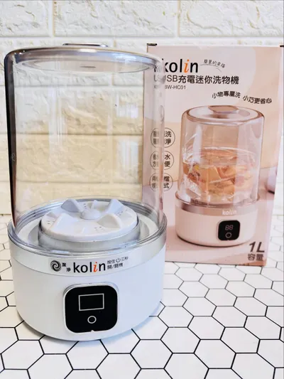 你還在用手洗貼身衣物？！這台迷你洗物機真的超方便！