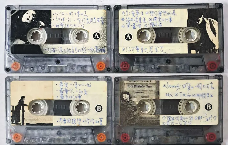 中文字只能自己手寫了