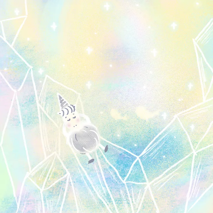 角馬在星際故鄉充電中