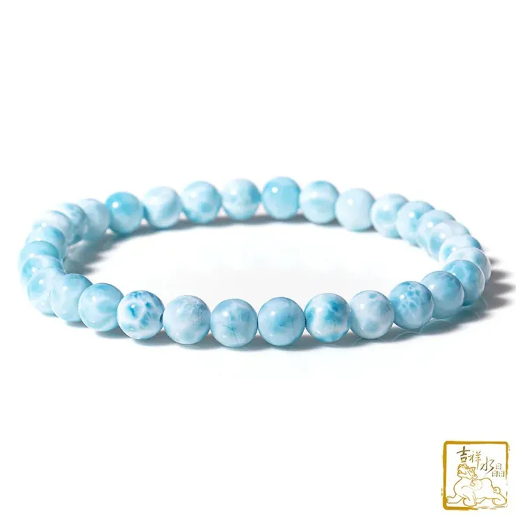 拉利瑪手珠 6.2mm 療癒淨化