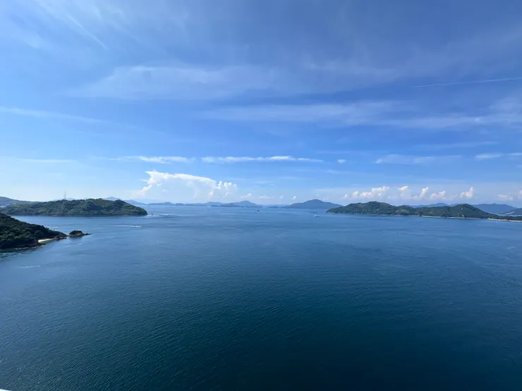 來島海峽--終於有海的樣子