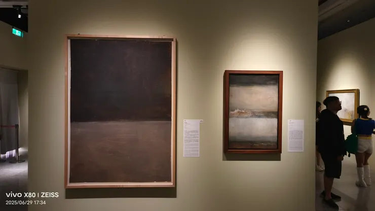 Marks Rothko與透納并肩展出