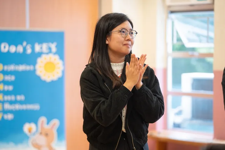 德育及公民教育科科主任、5A班主任林翠瑩老師