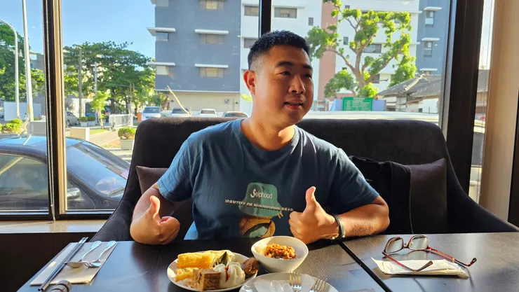 台東桂田喜來登酒店的早餐超好吃!服務人員超級親切!讚讚!