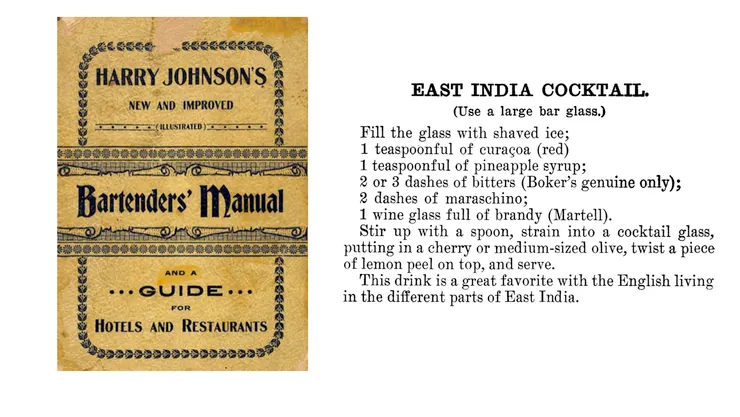 1900 Harry Johnson的《 New and Improved Bartender's Manual》