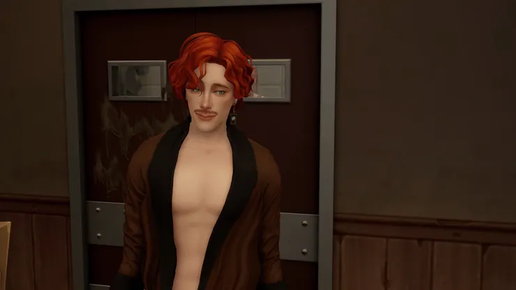 直到這時天神才發現原來海斯的鬍子生長沒有關掉，本來想順其自然，但還是關掉他的毛髮生長了