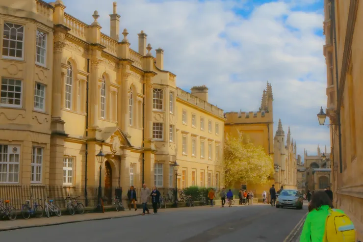 牛津市區街景