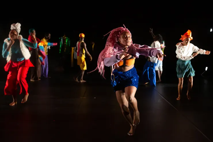 《轉轉生 Re:INCARNATION》演出影像／影像提供／臺北表演藝術中心（© herve veronese Centre Pompid）