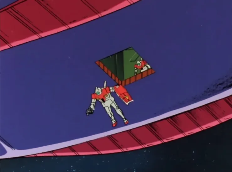 薩拉米斯級部分艦型可以搭載吉姆