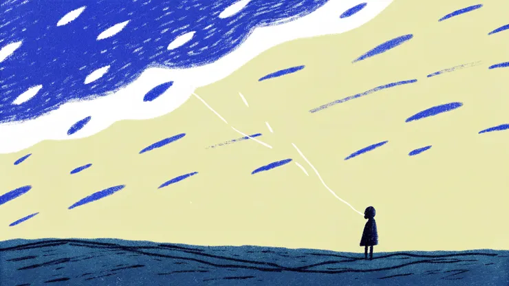 「有些日子，我覺得自己跟地球的連結如此微弱，將我跟這個星球聯繫起來的線有如蛛絲一般細薄，就像棉花糖。只消一陣強風就會將我完全拔除，我會離地飛走，有如蒲公英絮球裡的種籽。」