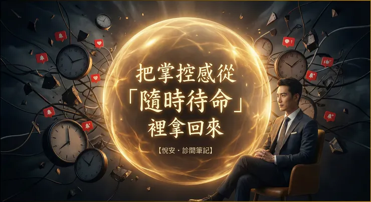 這不是你沒效率，而是「可用性稅」正在偷走你的意志力。圖：悅安身心診所／提供