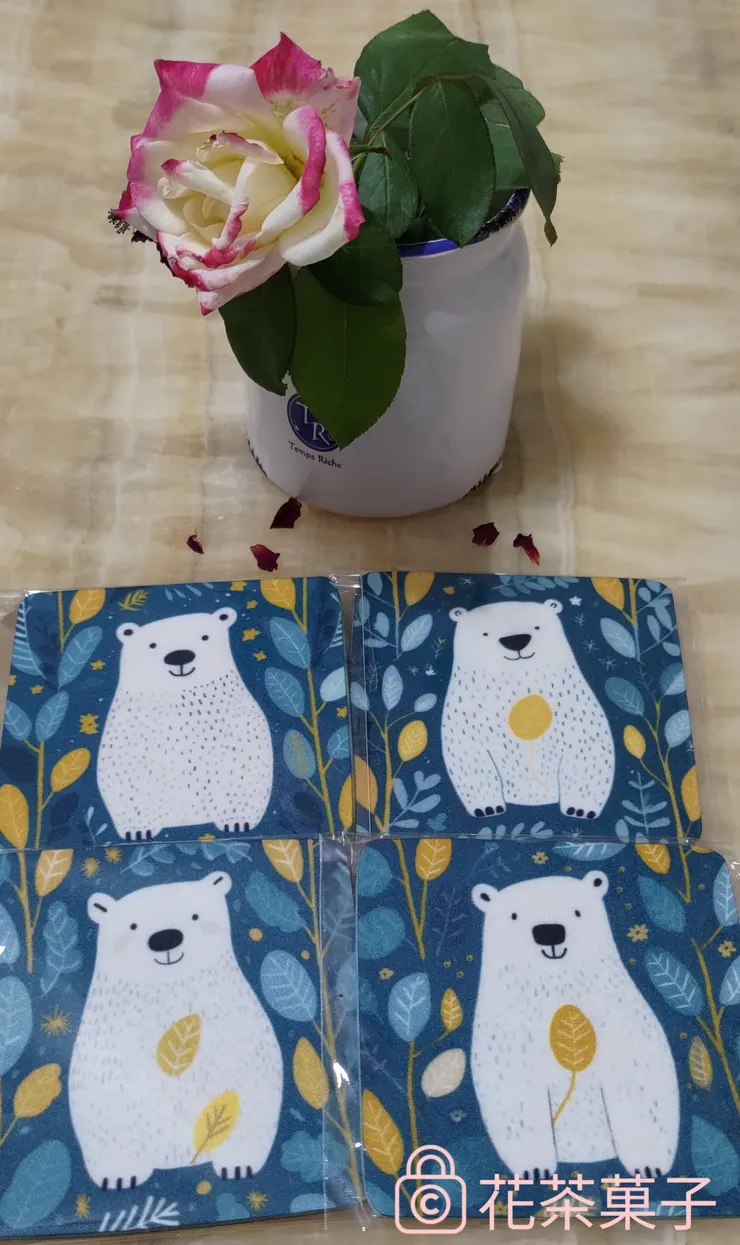 圖片來源：熊熊媽杯墊／自行拍攝