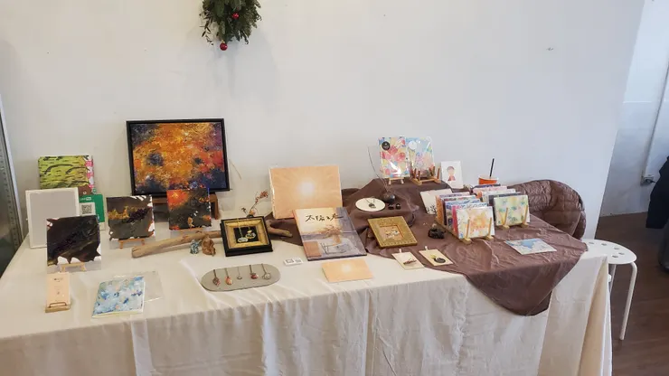 1/5.6那天我因為早已報名的市集，無法去開幕，但我有帶作品來市集。