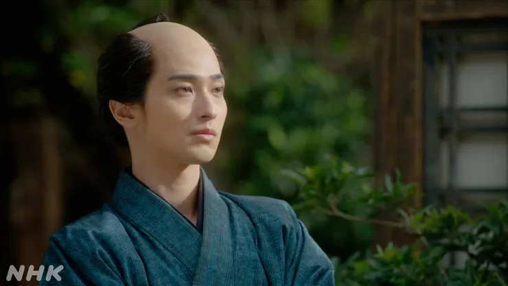 一旁被默默感動的蔦重