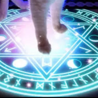 腳下有魔法陣的沙龍