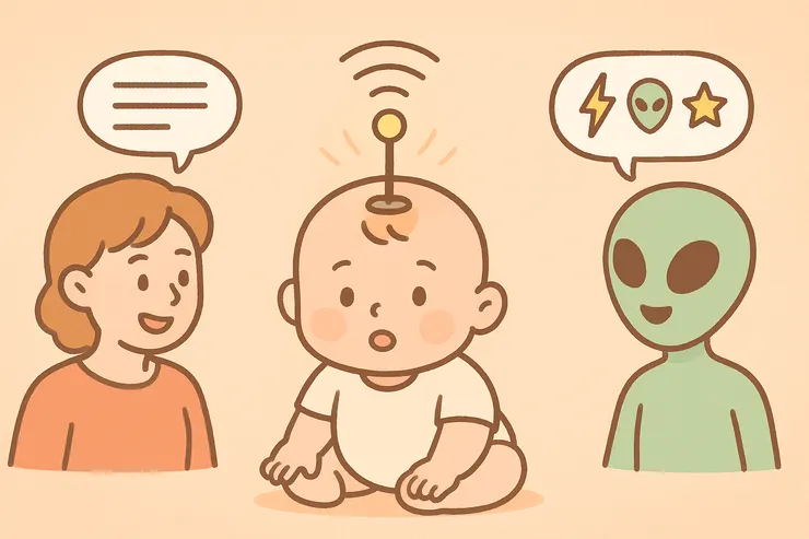 嬰兒腦中的小雷達,從出生就開始掃描「誰是自己人、誰是外星人」。