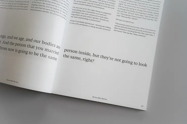 每個人都有自己的特色,和別人不同也沒什麼不好。Photo by Troublemakers