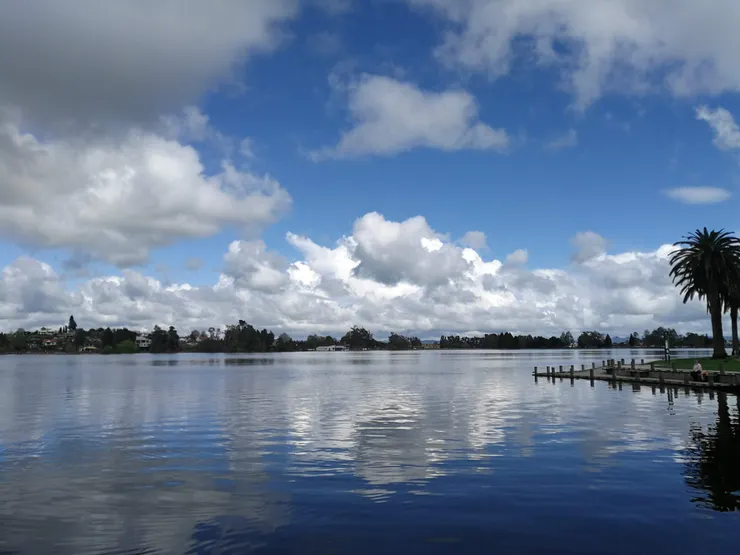 美麗的Hamilton Lake