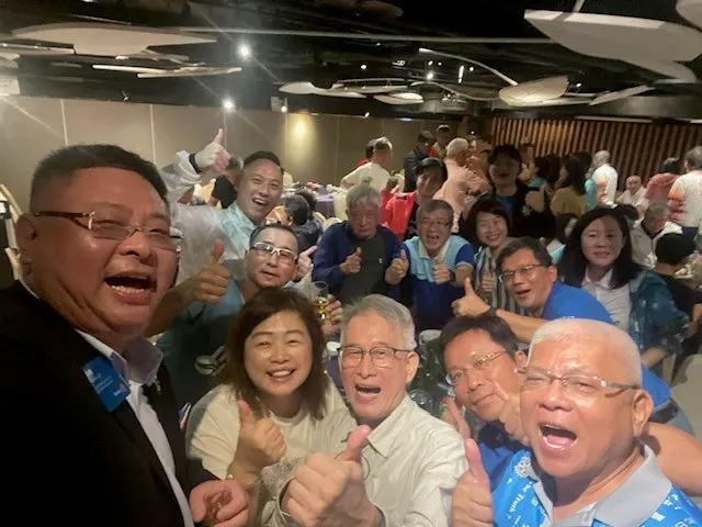 晚宴DG Aaron又現身高雄，真是太有心了!!