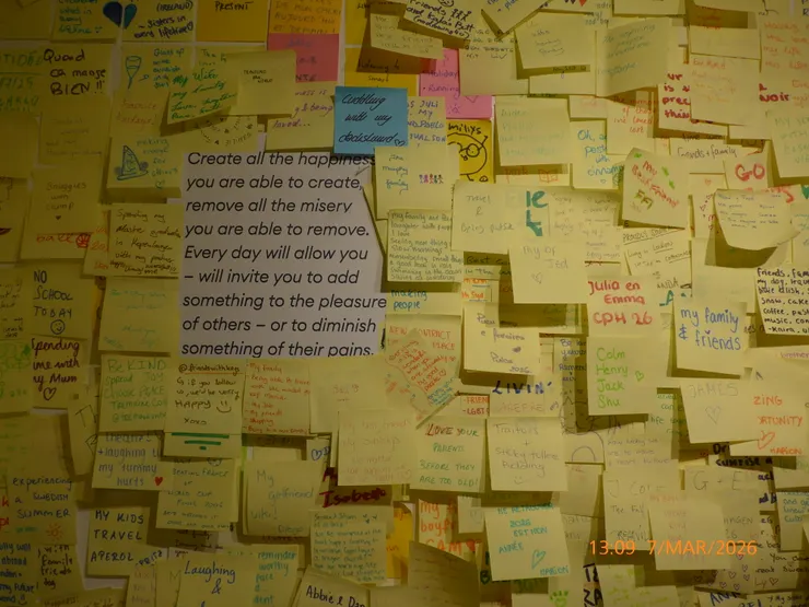 很多人都留下了屬於他們的快樂