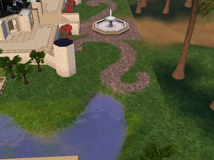 不用我打理的話挺寫意的。