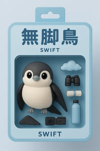 ChatGPT 4o - 公仔設計 - 【雨燕】