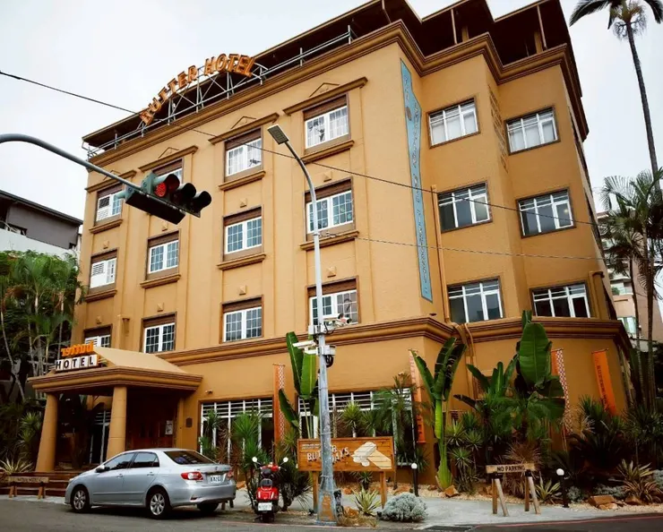 復古美式飯店外觀