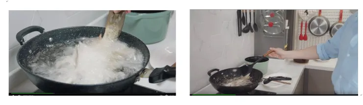 莫老師炸魚準備做糟辣脆皮魚