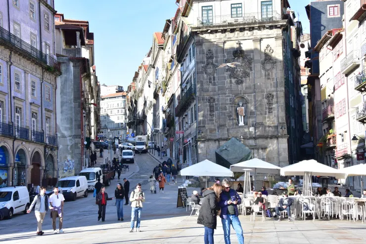 古典與現代交錯，是歐洲街區的一大風景。