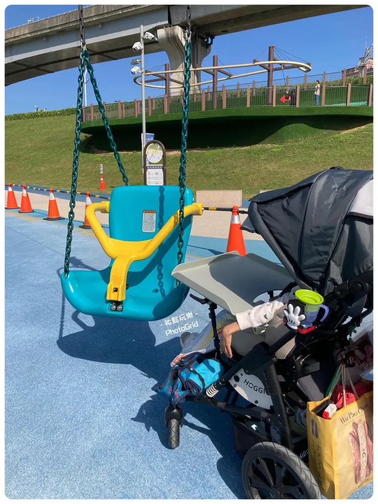 這也是滑索,座椅式滑索。但是高張的孩子不適合這樣的滑索。(猴熊森公園)