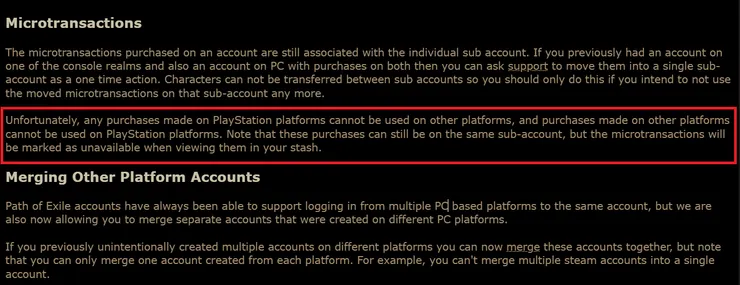 MTX無法跨到PS平台，請特別注意