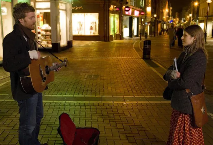 因音樂相遇的兩人