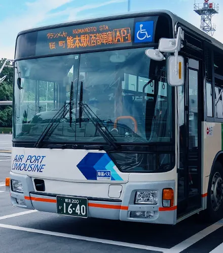 前往熊本市中心的空港巴士