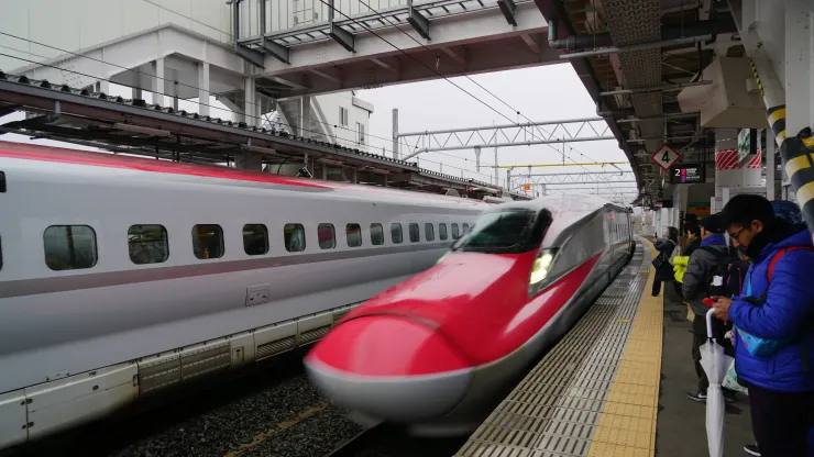 秋田新幹線配色