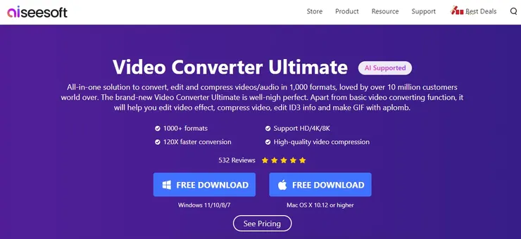 Aiseesoft Video Converter Ultimate
