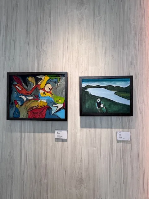 許良宇先生畫作,photo by bookarchery