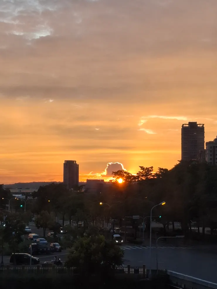 攝影者：媽媽。2024，9，25傍晚。