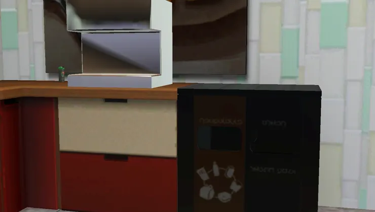 這台汽水很奇怪...本來只是想放出來看看。