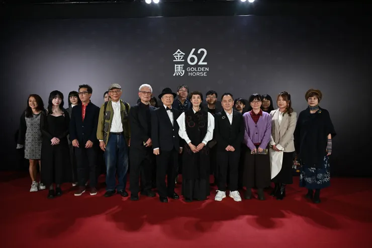 第 62 屆金馬獎頒獎典禮，《春雨424》劇組。／影像提供：台北金馬影展執行委員會