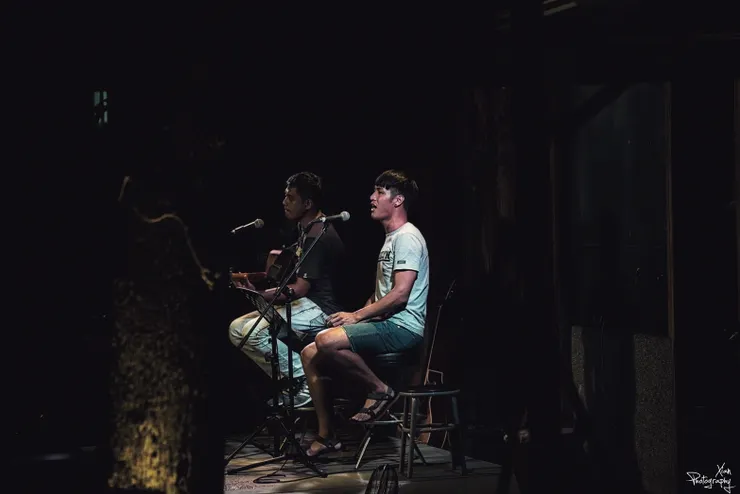 達樂樂樂團一開始在鐵花村