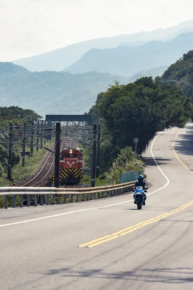 石城車站與濱海公路交會