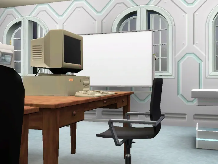 或者我會坐在這位置，容易看到白板，叫老師也快點。