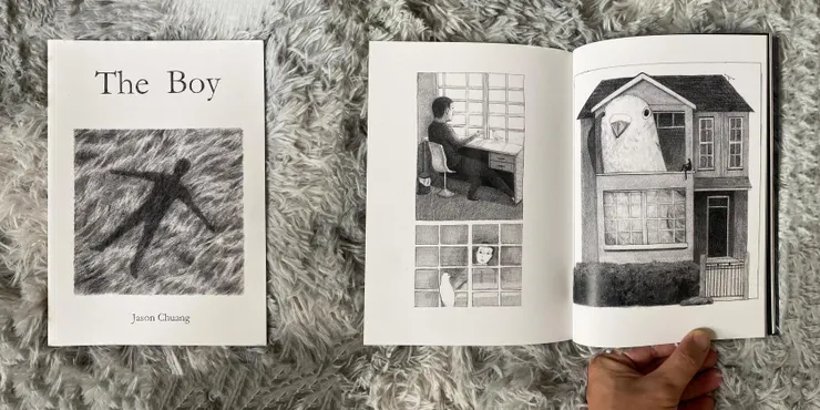 Jason 的圖像小說作品《The Boy》