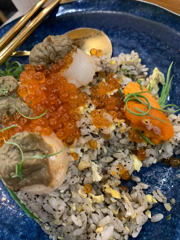 逼啵海味松露炒飯