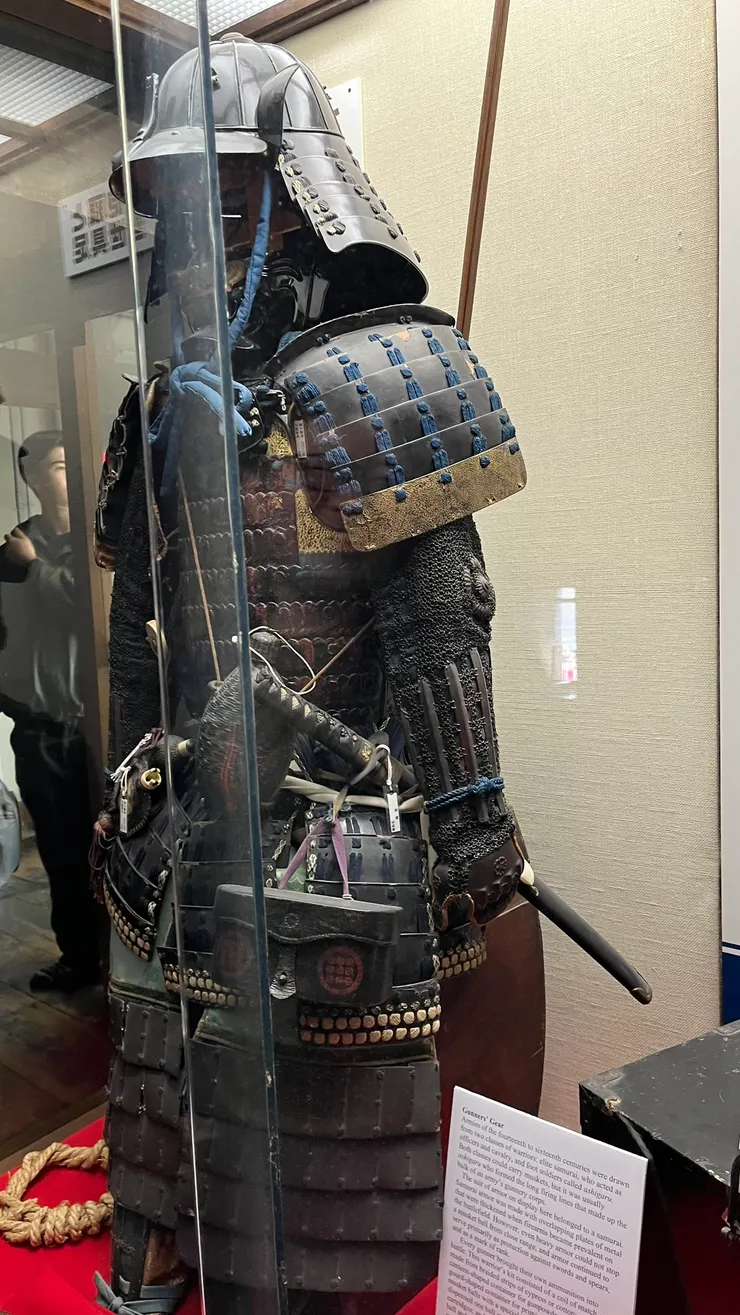 日本戰國時代，給鐵炮部隊的武士盔甲。